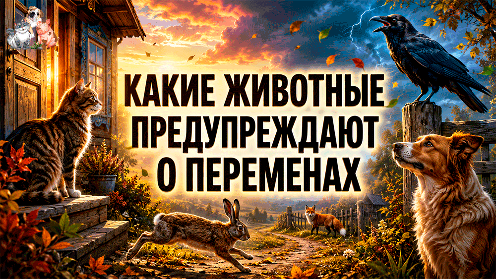 Какие животные предупреждают о переменах – 12 примет, после которых хочется насторожиться и посмотреть по сторонам