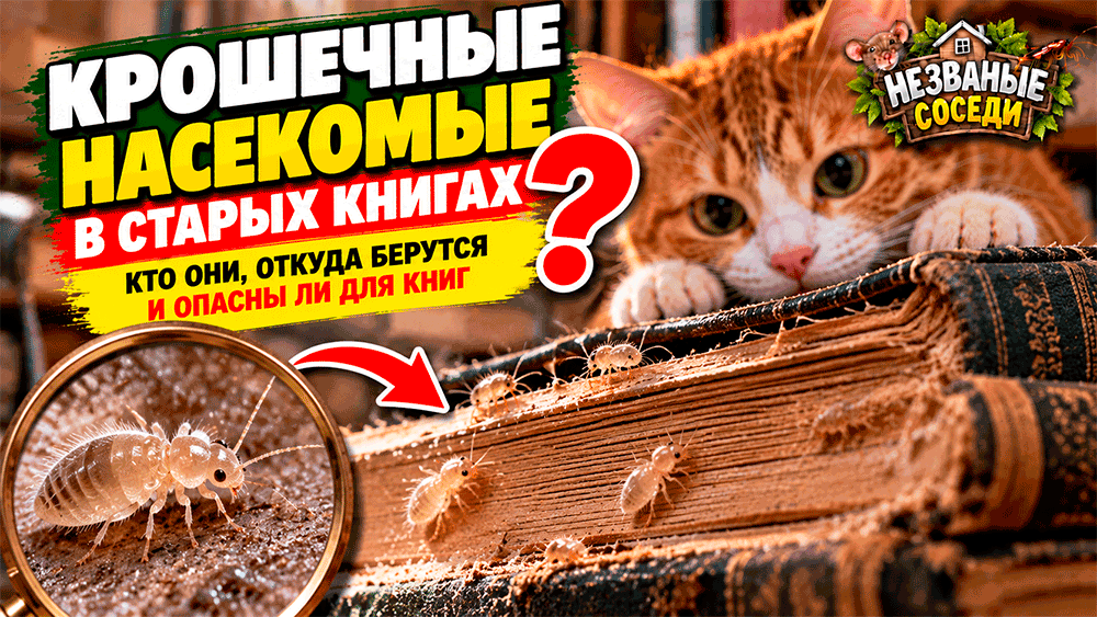 В старых книгах появились крошечные насекомые – кто такие сеноеды и чем им нравятся наши библиотеки? В старых книгах появились крошечные насекомые – кто такие сеноеды и чем им нравятся наши библиотеки?