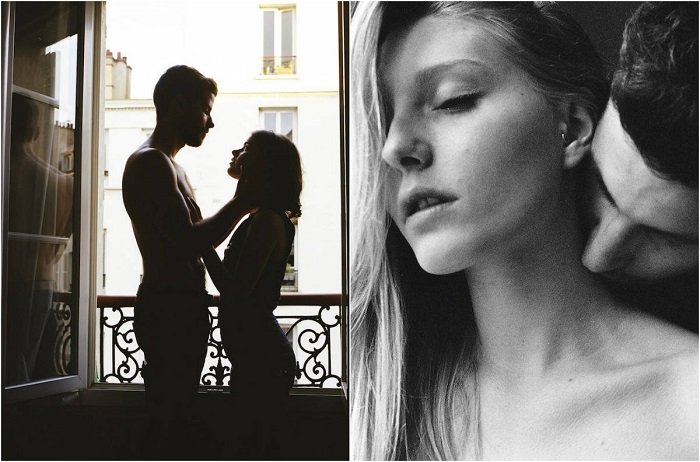 «Амурные интимности» : чувственные фотографии влюблённых пар, запечатлённых Мод Чалард